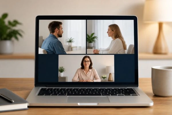 Image of online shuttle mediation Brighton & Hove